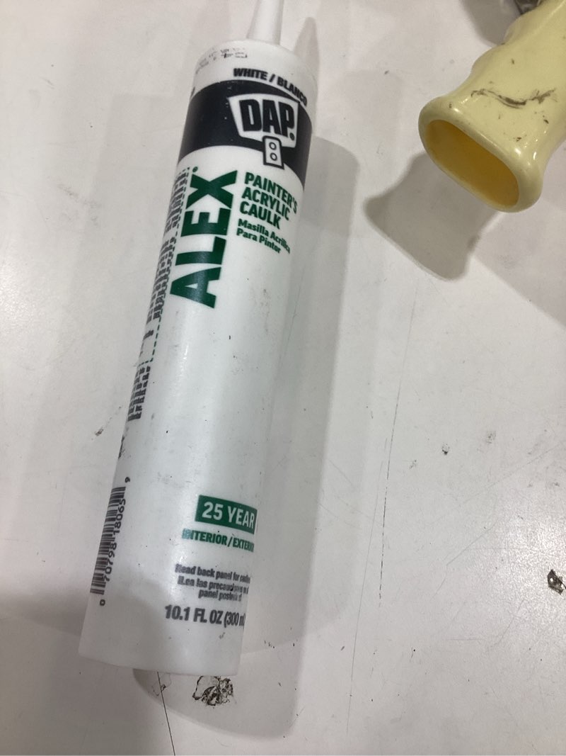 Condition photo showing Good Condition for dap alex painter s caulk  white  10.1 oz