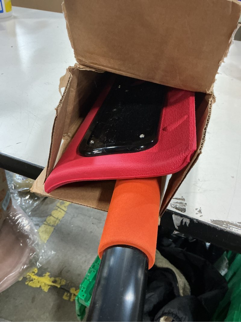 Condition photo showing Good Condition for 20 FT Telescoping Roof Rakes for Snow Removal (Up to 26 Ft Standing Reach) | S-Shape Scratch-Free Snow Shovel Tool for House Roof, Solar Panels, Metal Roof, & Car