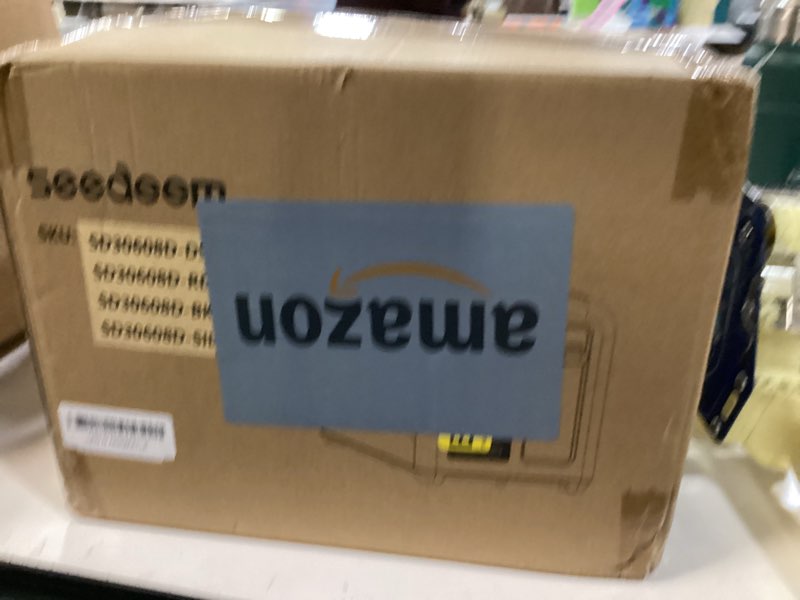 Condition photo showing New/Like New for SEEDEEM Toaster 2 Slice with Touch Screen, Faster Heating Speed, 7 Shade Setting, 6 Bread Type, 1.5”Wide Slots Toaster, Removable Crumb Tray, 1350W, Dark Chocolate