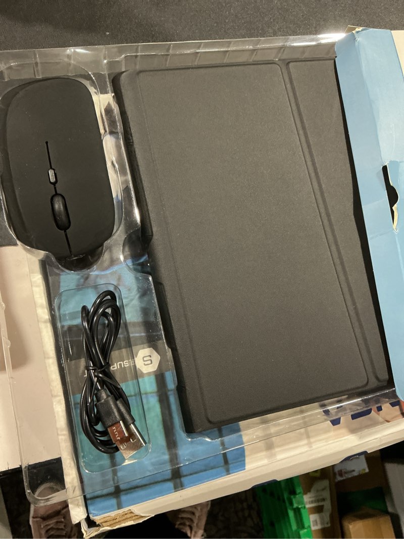 Condition photo showing Good Condition for tunkarmor keyboard case for ipad mini 5 & mini 4 7.9 inch - with mouse and magnetically keyboard, case with pencil holder for ipad mini 5th / 4th generation, auto sleep/wake, black ipad mini 4/5 - 7.9 inch black