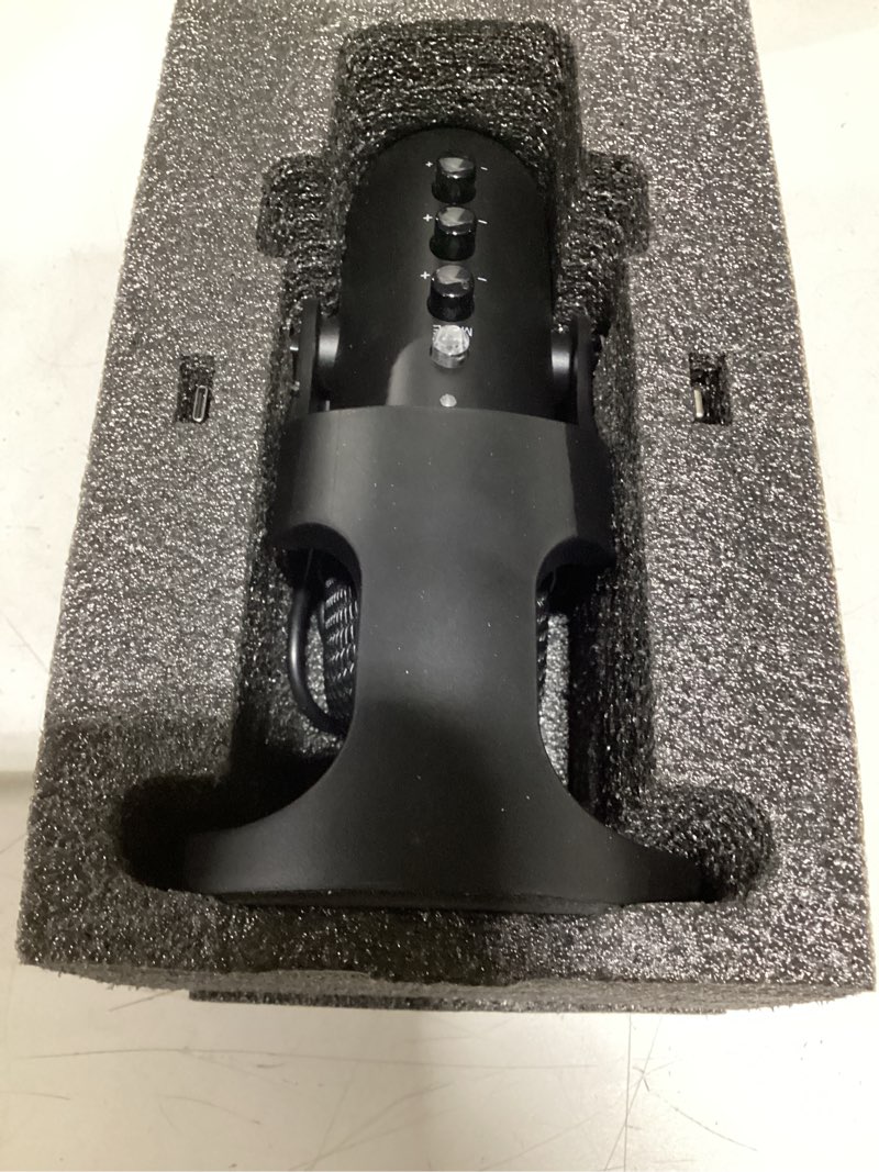 Condition photo showing Good Condition for ZealSound Podcast Microphone for PC, Noise Cancellation USB Mic with Gain, Volume Adjustment & Mute Button, Monitoring & Echo, for YouTube, TikTok, Podcasting, Streaming, iPhone, iPad, Android, Mac Black