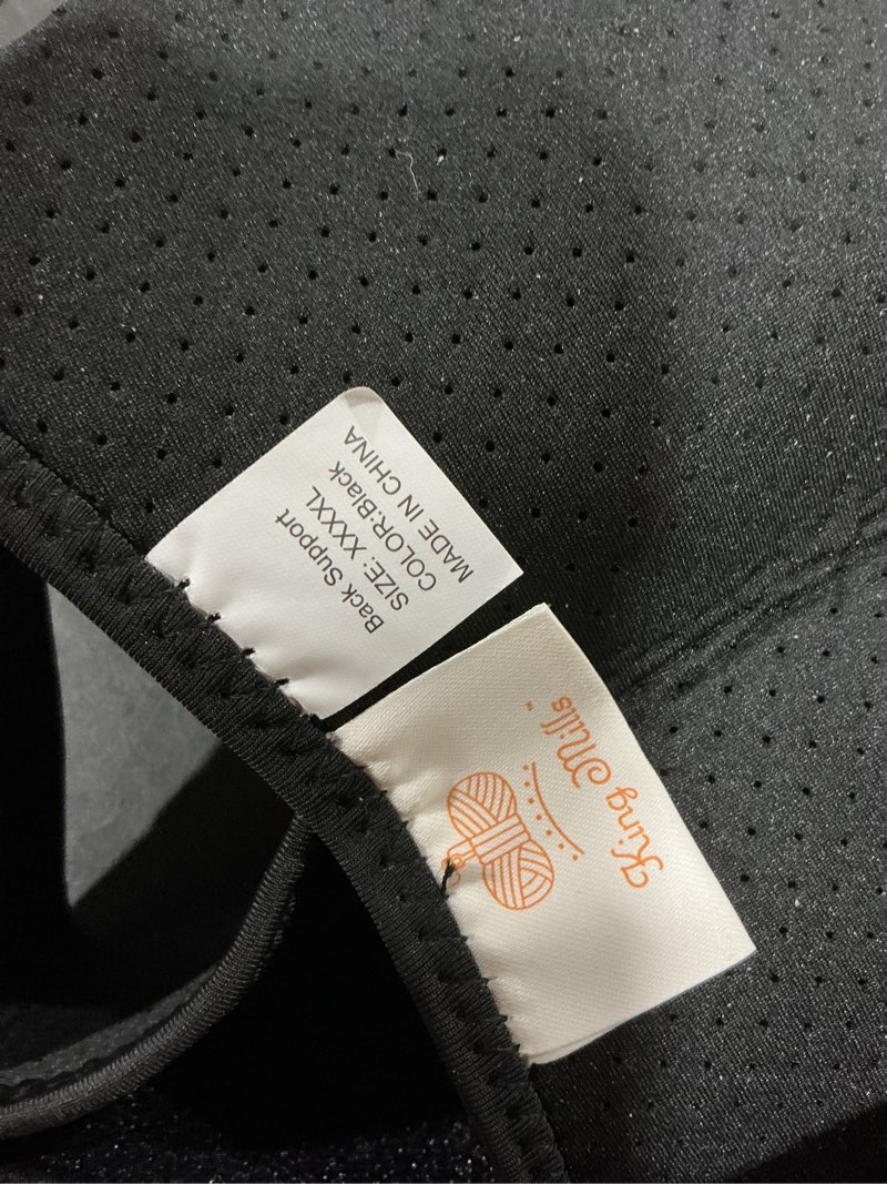 Condition photo showing New/Like New for King Mills Plus Size Back Brace for Lower Back Pain, Breathable Posture Corrector for Women & Men Plus Size 3XL to 6XL, Adjustable Support Brace for Big & Tall