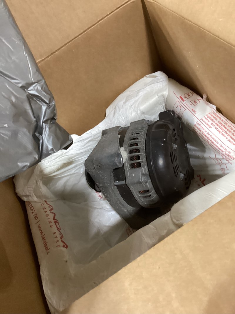 Condition photo showing As Is for gm genuine parts 84143543 alternator