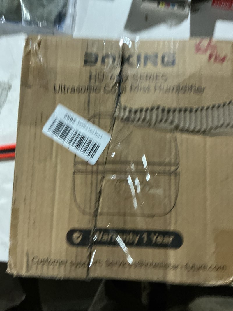 Condition photo showing Good Condition for BOXING 3L Cool Mist Humidifier, Ultra Quiet 20dB for Bedroom, Baby & Office, Top Fill Air Humidifier