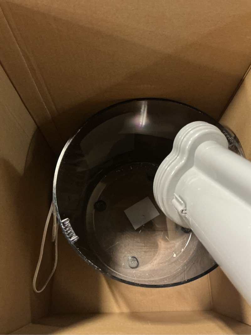Condition photo showing As Is for homedics total comfort uv-c ultrasonic room humidifier  .97 gallon  coverage area: 278 ft