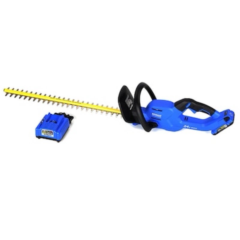 kobalt 24-volt 24-in battery hedge trimmer 2 ah