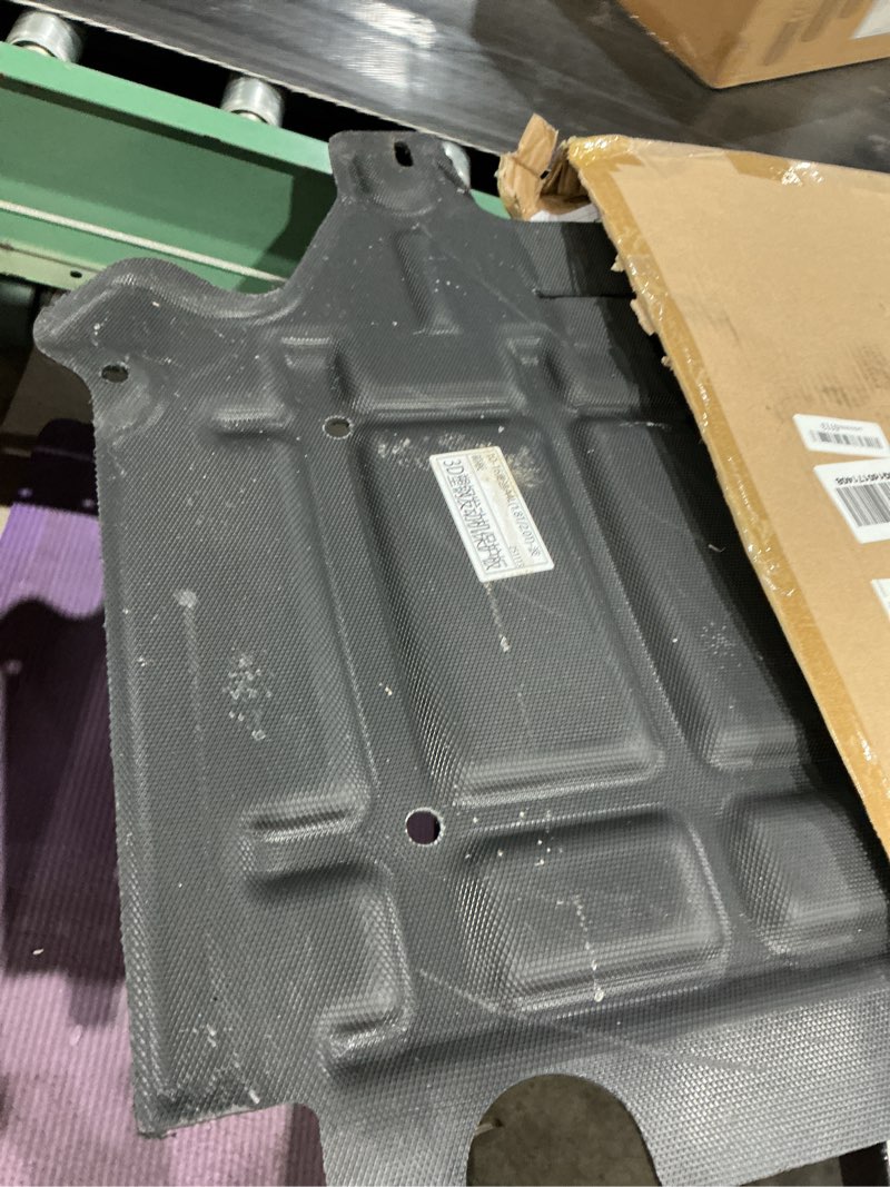 Condition photo showing Good Condition for new engine splash shield fit for audi a4 2009-2016 under engine cover compatible with audi s4 2010-2016 engine guard fit for audi a5 s5 2009-2016 front engine gearbox guard
