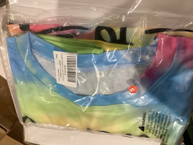 Condition photo showing New/Like New for MAIHUN Women Teacher Life Shirt Teacher Gift Short Sleeve Shirts It s a Beautiful Day for Learning T-Shirt Medium Tiedye-firstday