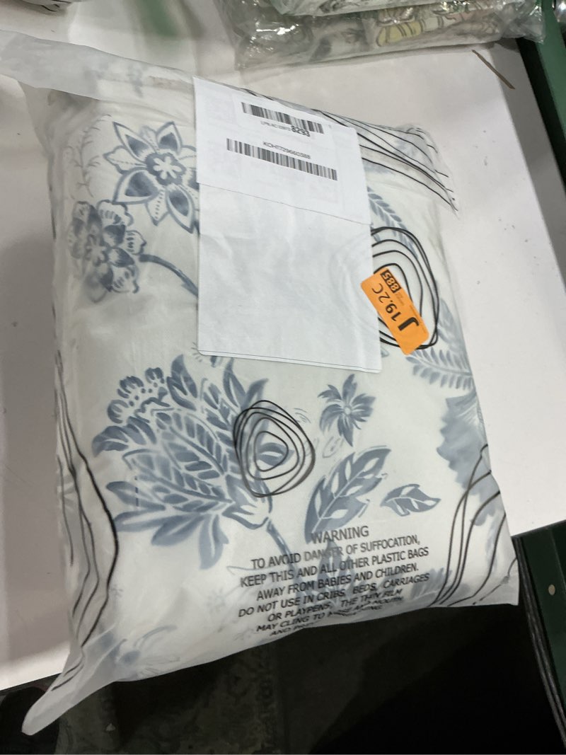 Condition photo showing New/Like New for vangao 100% blackout curtains for bedroom 84 inches long, floral curtains for living room printed fl