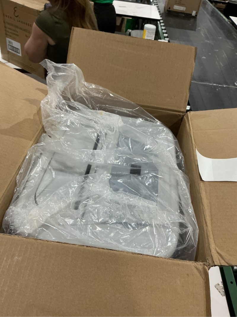 Condition photo showing As Is for waykar 80 pints 2025 energy star dehumidifier for spaces up to 5,000 sq. ft for basement and home, large room with drain hose and 1.14 gallons water tank 80 pints 5000 sq. ft