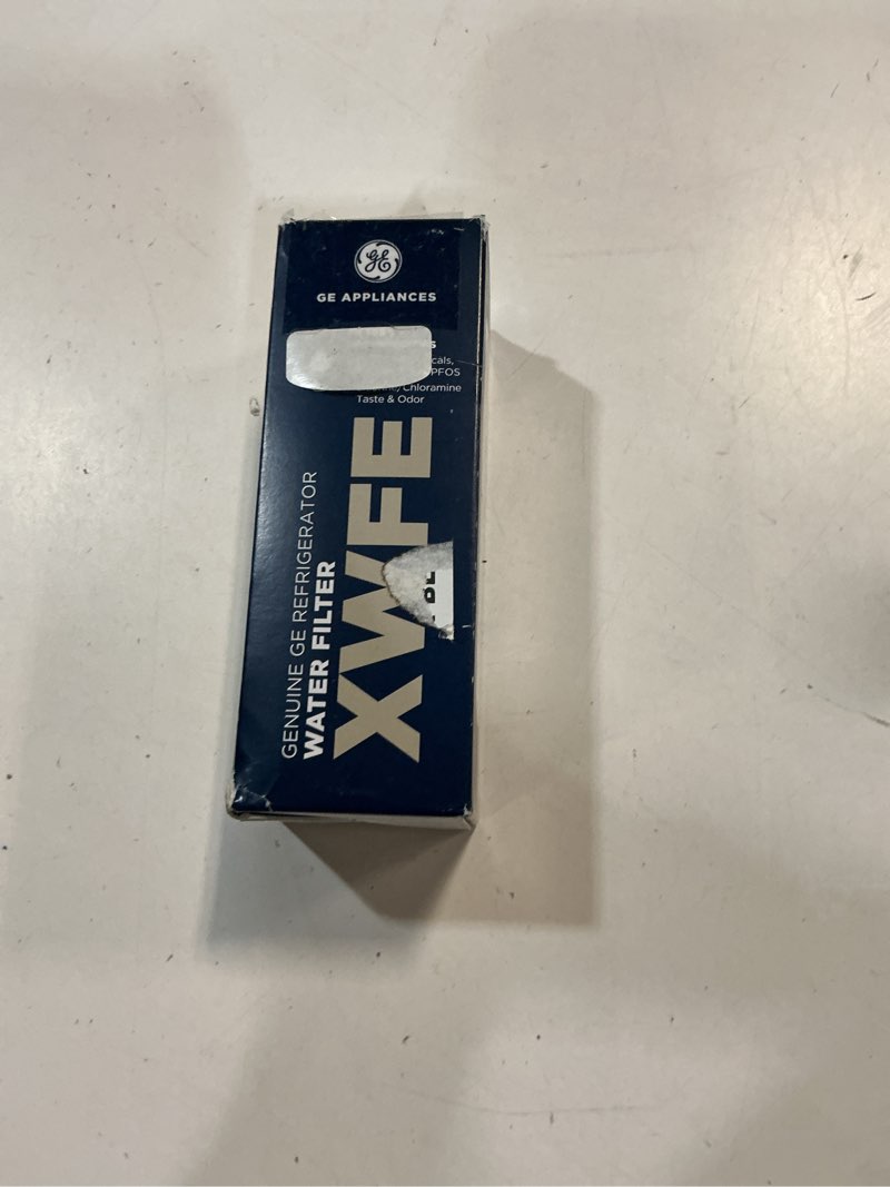 Condition photo showing New/Like New for GE XWFE Refrigerator Water Filter | Certified to Reduce Lead, Sulfur, and 50+ Other Impurities | Replace Every 6 Months for Best Results | Pack of 1