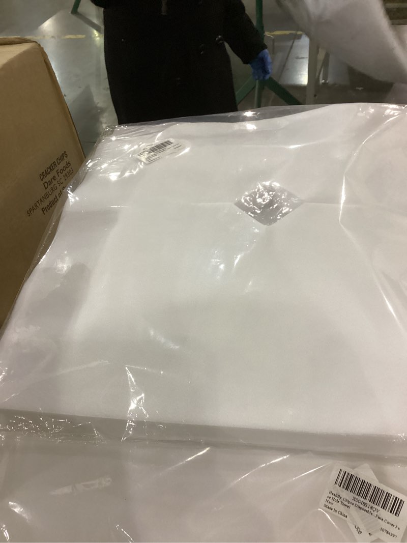 Disposable face cover towell