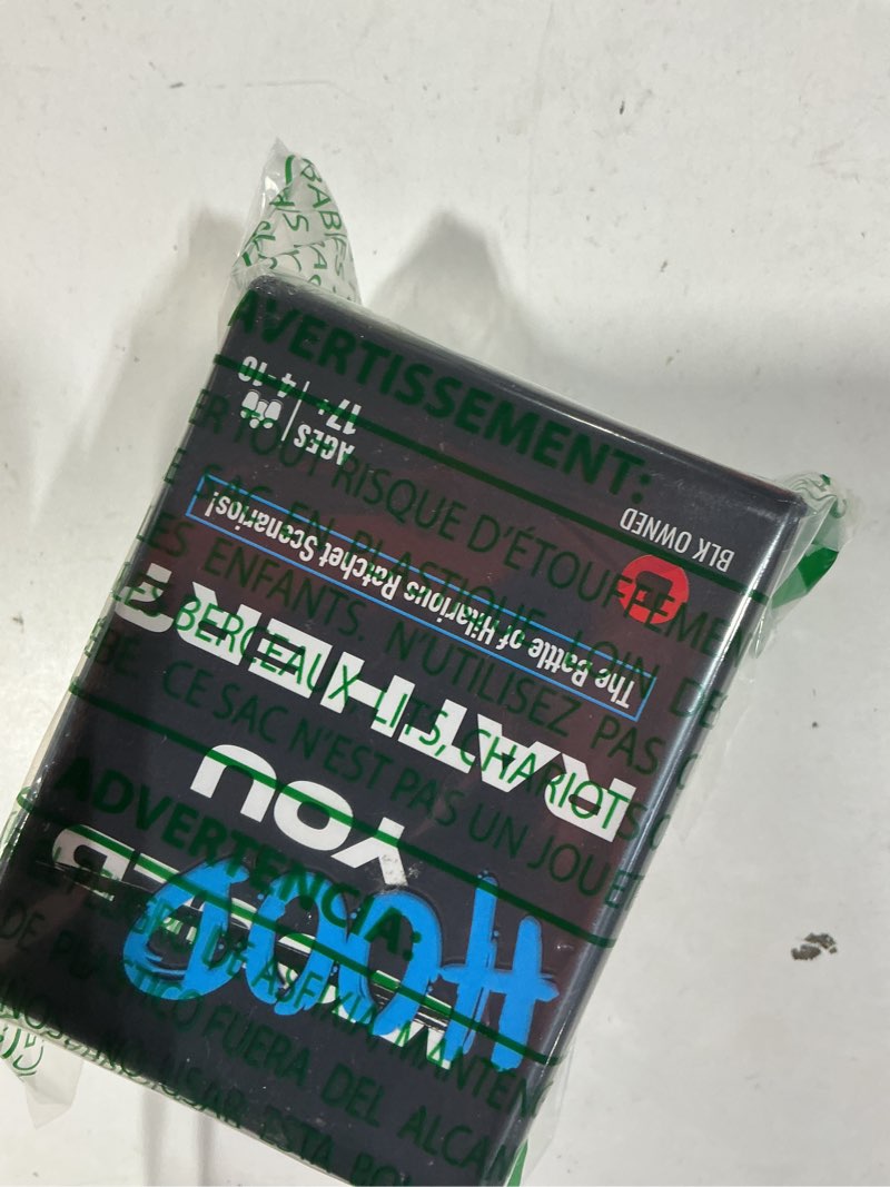Condition photo showing New/Like New for doin' the most - hood you rather: urban black culture party. games for adults with an unforgettable hood spin on fun card game for game night. 200 mind-blowing cards. ages 17+