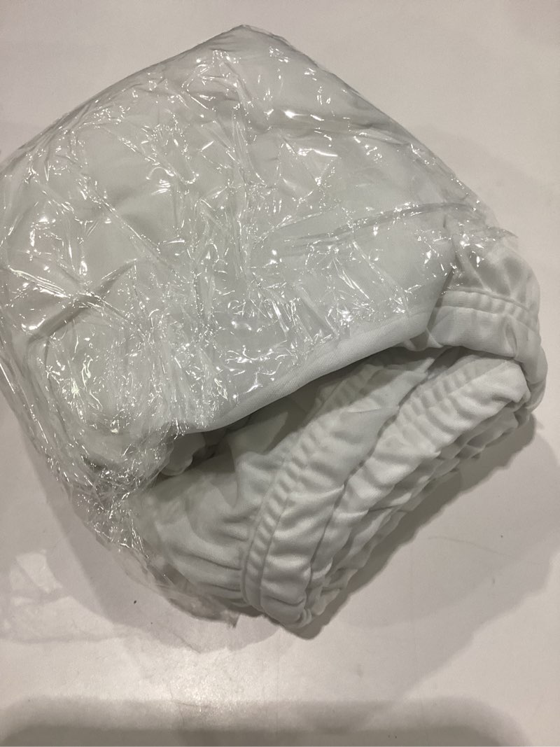 Condition photo showing New/Like New for 3 pcs cloth diaper covers for adult incontinence cover noiseless leak-protection underwear washable reusable diaper cover for disabled, elderly, postpartum (white,xxl) white 2x-large