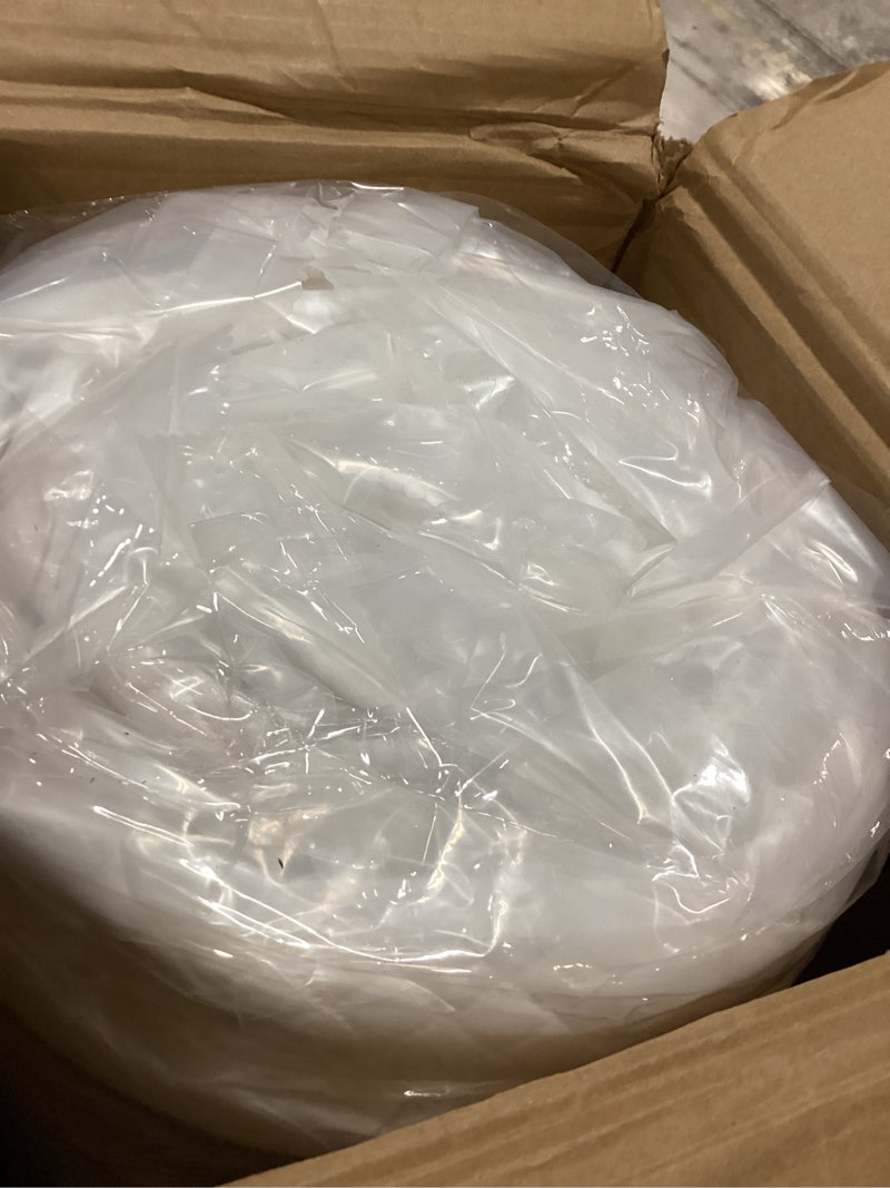 Condition photo showing New/Like New for fdw | 5 inch full mattress | medium firm | gel memory foam mattress | white | bed in a box, certipur-us certified | pressure relief, cooling ventilated foam | washable removable cover white full 5 in