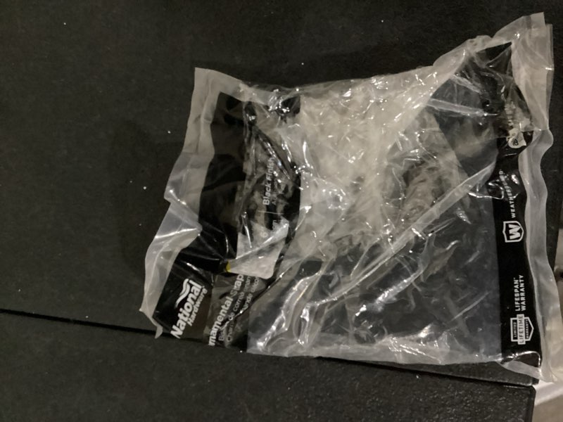 Condition photo showing Good Condition for national hardware 2 -pack 11-7/8-in black gate hinge
