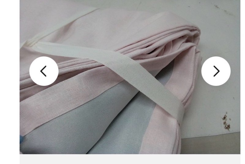 quince european linen blackout curtain/vintage blush {48 x 96}( 2 panel) 