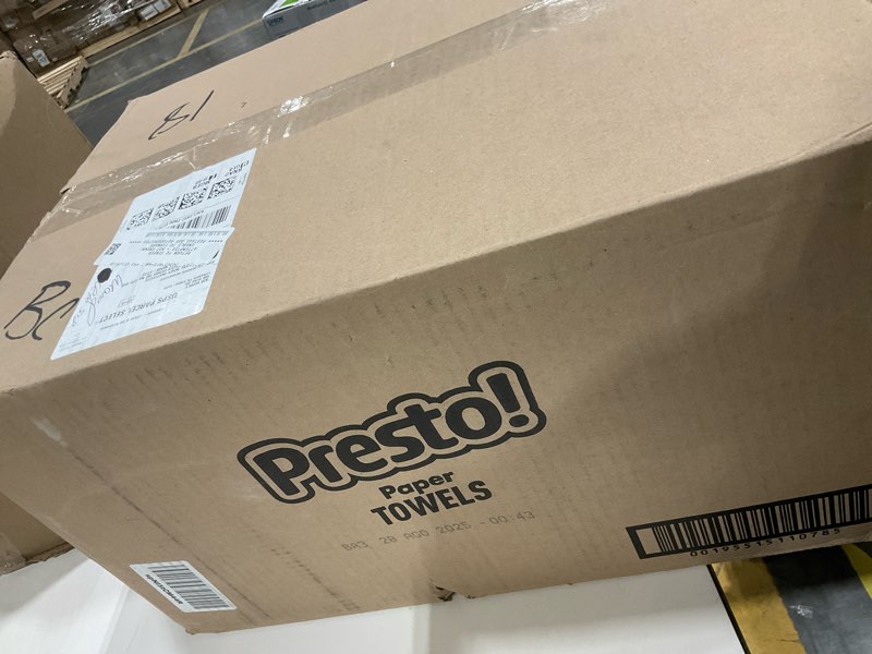 presto paper towels