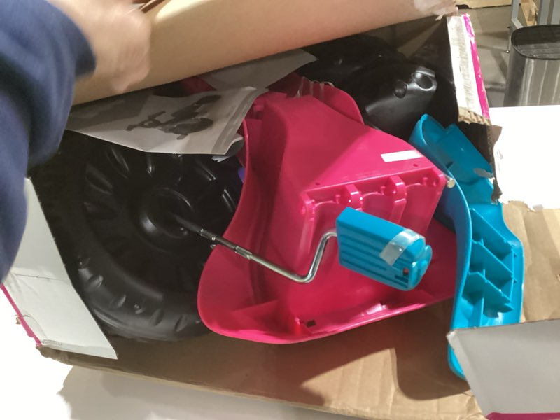 Condition photo showing Good Condition for Fisher-Price Toddler Tricycle Barbie Tough Trike, Toy Bike with Handlebar Grips & Storage for Outdoor Play Kids Ages 2+ Years (Amazon Exclusive)