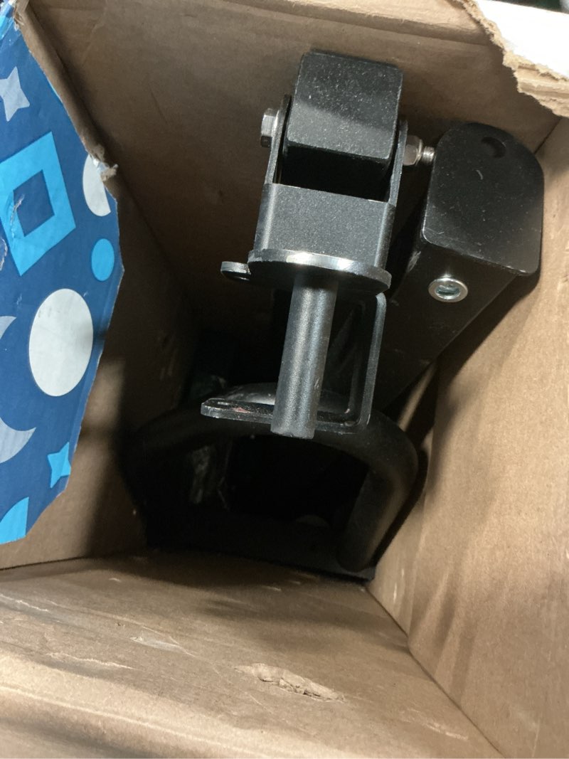 Condition photo showing As Is for vivazen adjustable jammer arms for 2"x2" power racks - heavy duty lever arm attachment with multi-grip handles for home gym - fits 5/8" & 1" holes - 650lb capacity for belt squat, chest press, rows & deadlifts