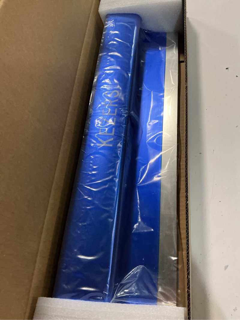 Condition photo showing New/Like New for kezers 22" /55 cm skimming blade, 0.3mm stainless steel blade, smoothing & knockdown drywall knife, extruded aluminum, durable wall-board, high-impact end caps sk55