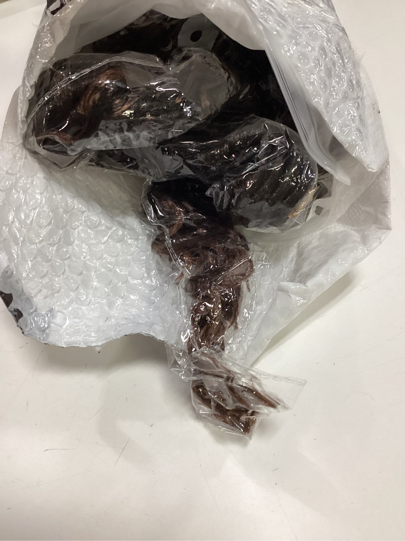 Condition photo showing Good Condition for soft boho locs crochet hair for black women-30 inch 8 packs goddess faux locs crochet human hair feeling pre looped with curly ends(t30, 30 inch(pack of 8)) t30 30 inch(pack of 8)