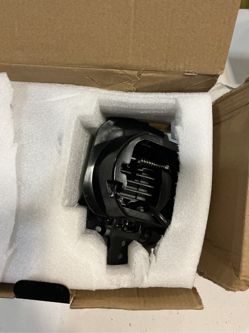 Condition photo showing Good Condition for 4 inch round led fog lights for 2018-2025 jeep wrangler jl jlu & jeep gladiator jt, 60w white amber fog lamps with 2 pair mounting brackets, front bumper off-road fog light for jeep accessories for jeep jl & jt (white+yellow)