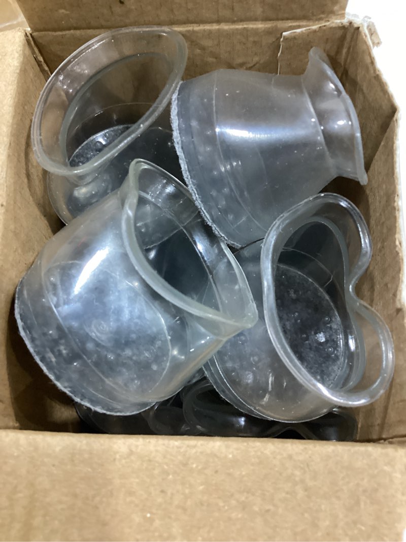 Condition photo showing Good Condition for bumaco 40pcs chair leg floor protectors chair leg protectors for hardwood floors silicone pads covers to protect floors universal l clear fit (1-5/16"~2") universal l clear-40 pcs