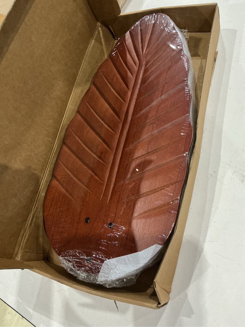 Condition photo showing Good Condition for 18 3/4 "fan blades,fan replacement blades for 42'' ceiling fan,fan blades,ceiling fan blades replacement,replacement blades for ceiling fan,solid wood banana shaped fan blades.(5pcs).
