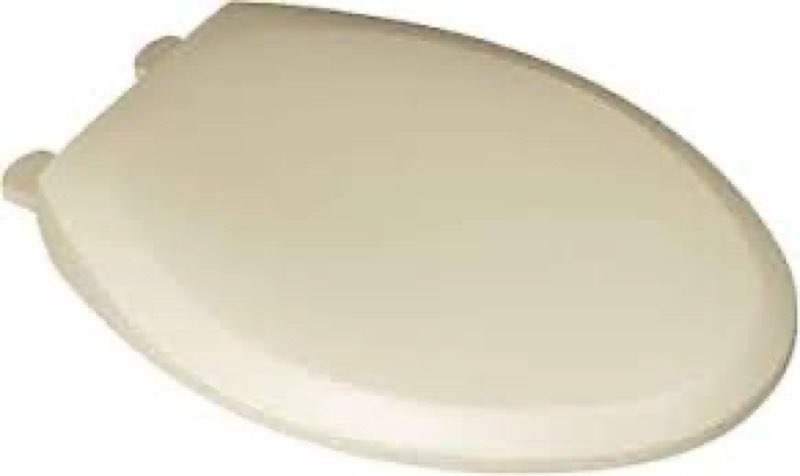 American Standard 5320B65CT.021 Champion Slow-Close Round Front Toilet Seat, Bone