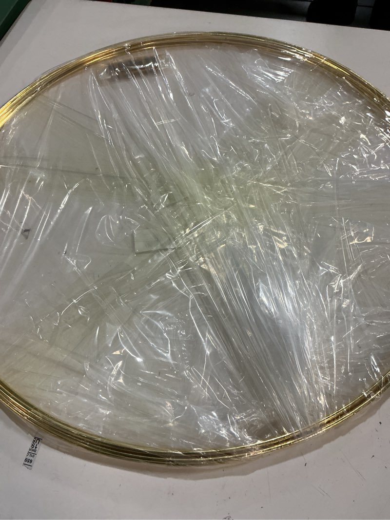 Condition photo showing Good Condition for 6 Pack Metal Rings for Crafts 24 Inches Macrame Rings Dream Catcher Supplies Floral Hoop Centerpieces Circle Centerpieces for Wedding table Metal Circle Hoops for Crafts DIY Wreath Candle Rings, Gold Gold 24 Inches