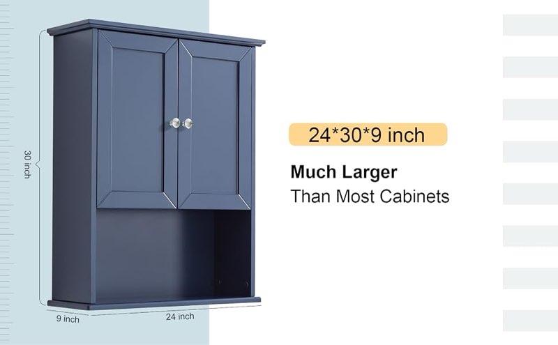 bathroom wall cabinet over toilet storage cabinets 24x30 inch | above toilet wood medicine cabinets with 2 door &