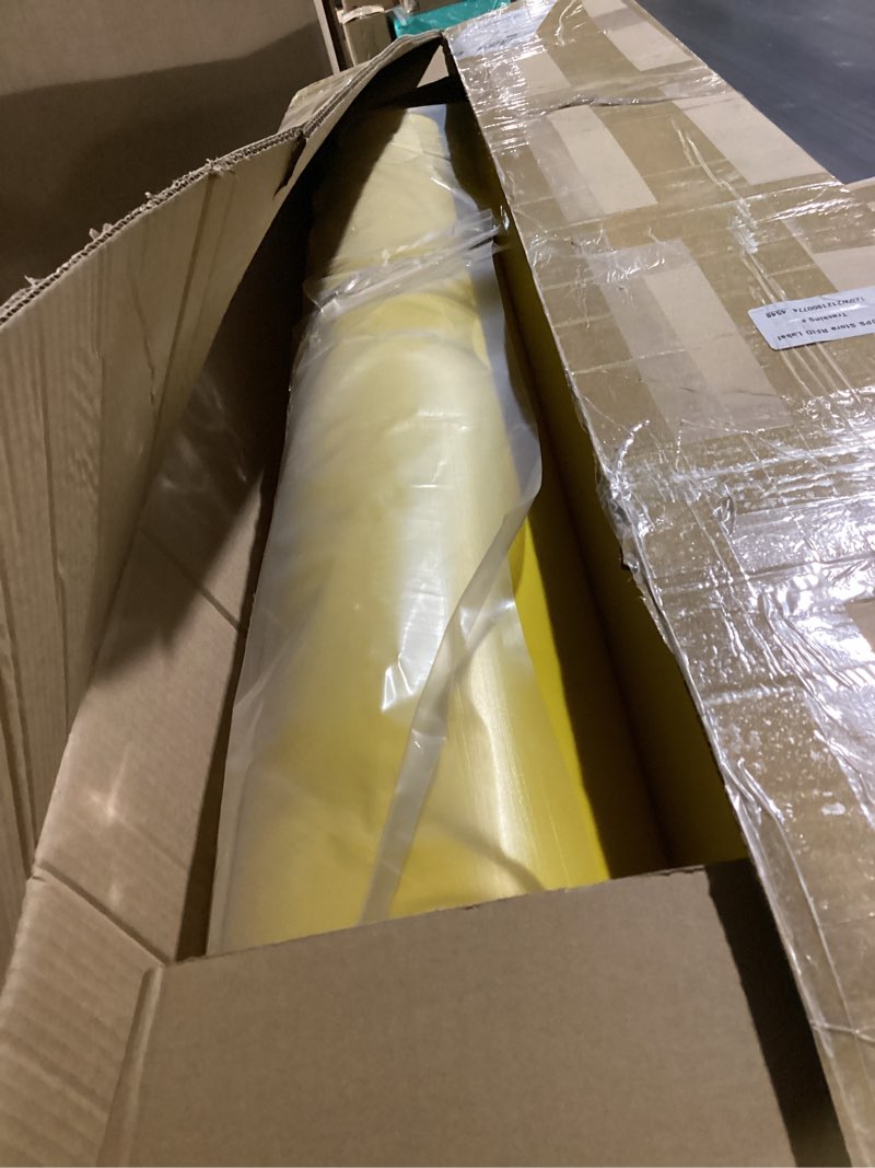 Condition photo showing Good Condition for pangda 2 pcs flat top bollard covers yellow and red bollard post sleeve for home parking fence pole pipe (6" x 52") 2 6" x 52"