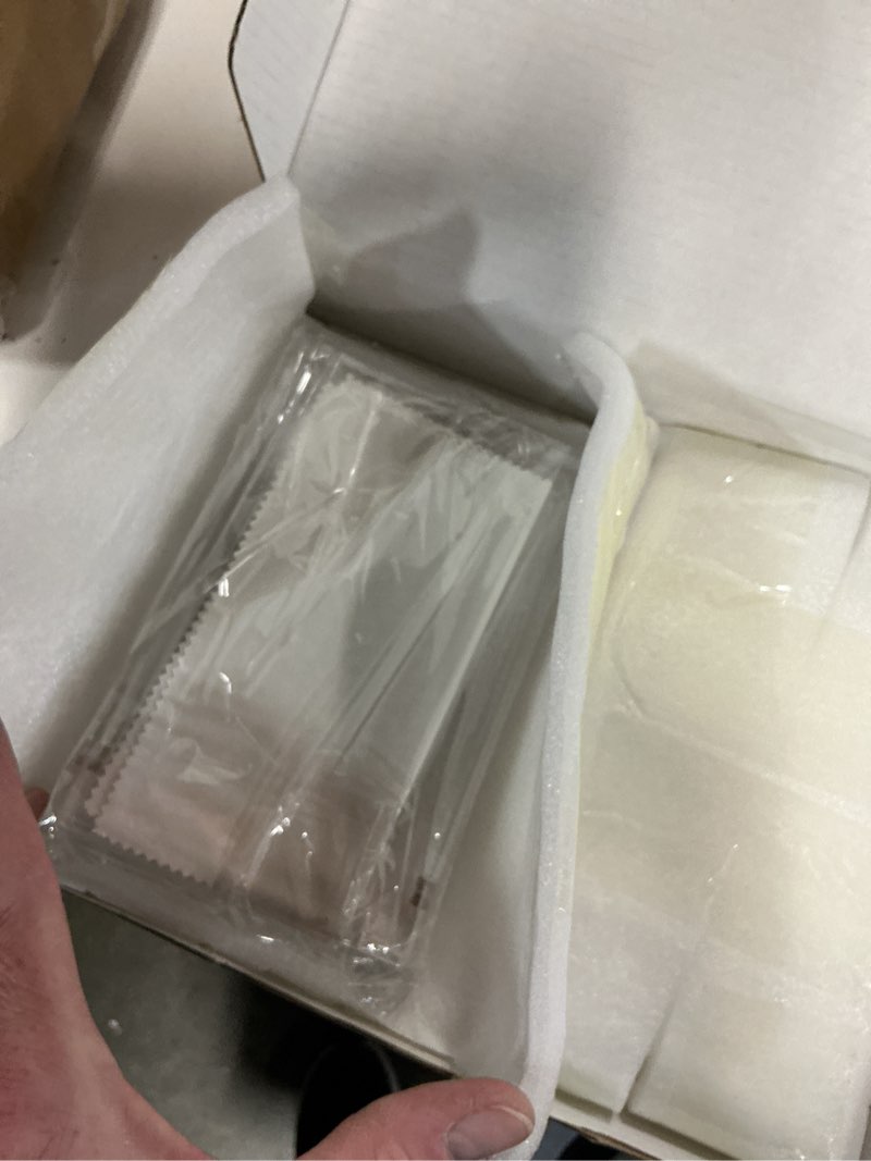 Condition photo showing New/Like New for dedc 2-pack graded card acrylic display case for slab guard 99.6% uvr & 99.8% clarity 3.2cm thick magnetic standing independently display box for sport & tcg trading card with 1 cloth transparent fit for psa slab guard 2