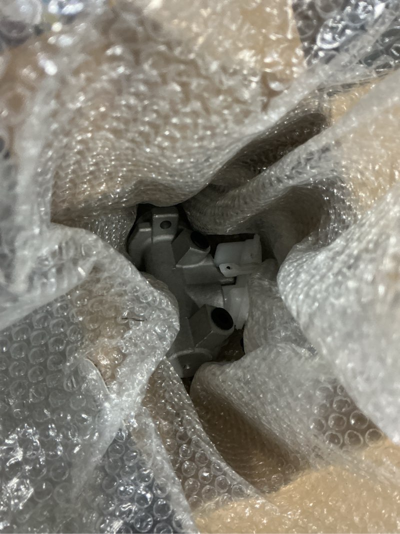 Condition photo showing As Is for a-premium brake master cylinder with reservoir compatible with ford focus 2000-2008, non-abs brake - with 4 outlets