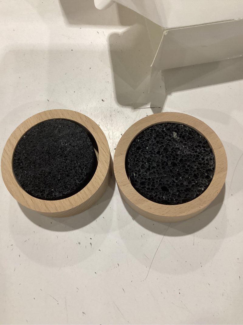 Condition photo showing Good Condition for cuiyaki 2pcs essential oil diffuser for desk office, passive lava rock diffuser for aromatherapy, small personal air freshener for nightstand, safe for sauna & spa