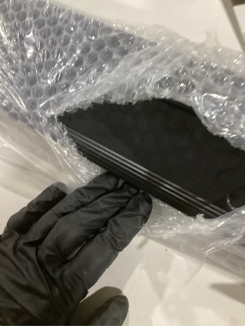 Condition photo showing Good Condition for boolegon no drill cellular shades for indoor windows,noise reducing & thermal insulating honeycomb blinds,cordless free stop blackout blinds easy to install,31" w x 64" h,blackout black blackout black 31"w x 64"h