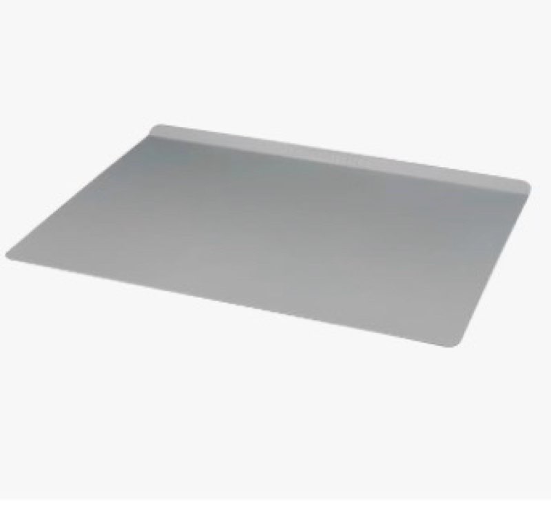 Farberware Insulated Bakeware Nonstick Cookie Baking Sheet, 15.5" x 20", Light Gray
