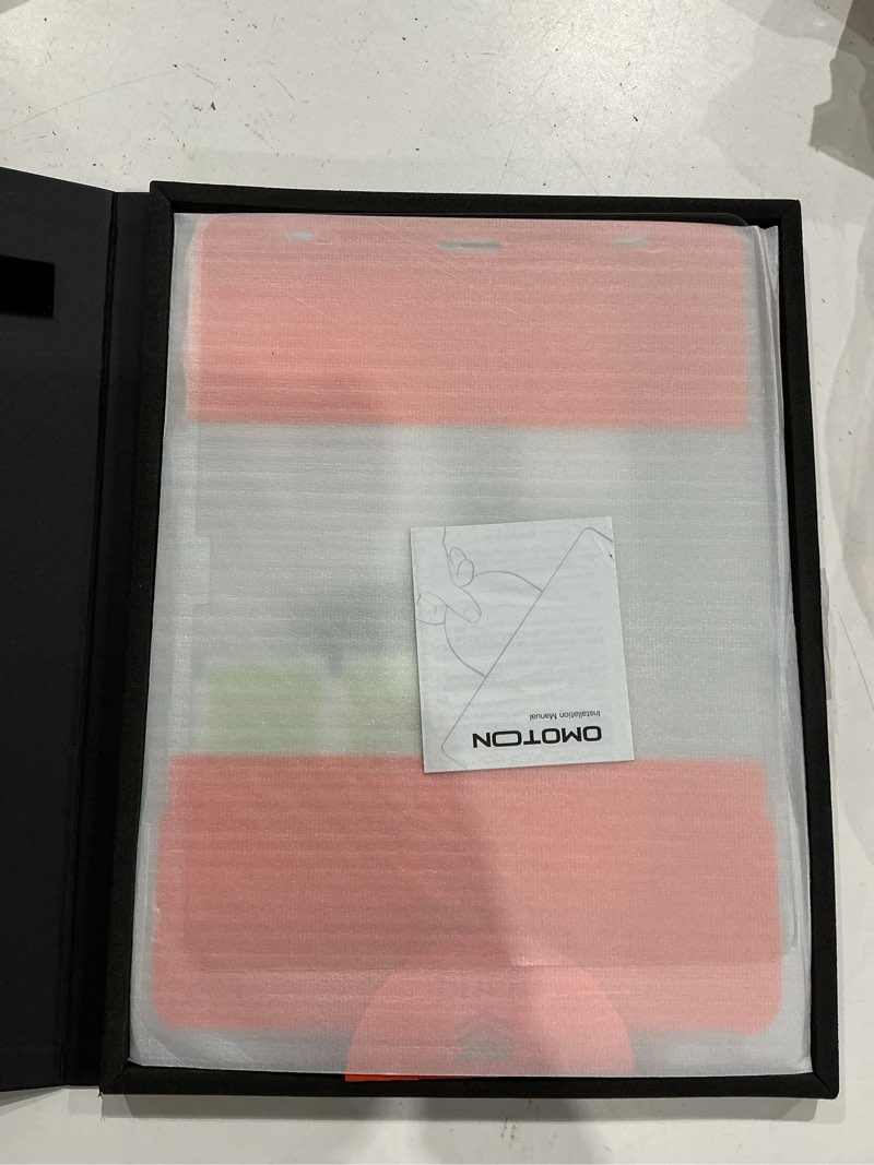 Condition photo showing Good Condition for omoton screen protector for ipad air 13 inch m4/m3/m2 (2026/2025/2024, 8/7/6th gen), tempered glass with easy installation tray, case & apple pencil compatible, bubble-free, hd clear ipad air 13 inch m3/m2