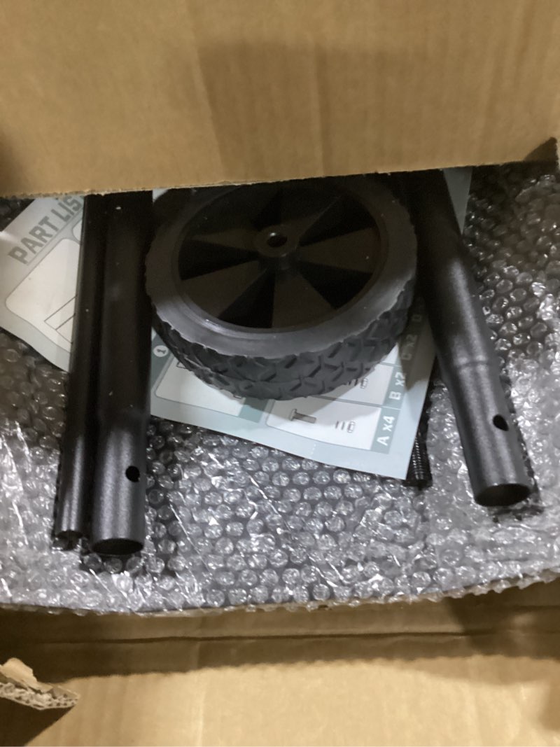 Condition photo showing Good Condition for Snow Shovel with Wheels, Heavy Duty Snow Shovel for Driveway with Rotatable Handle, Efficient Snow Removal for Pavement