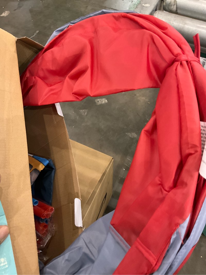 mima toys - fire station play tent with tunnel