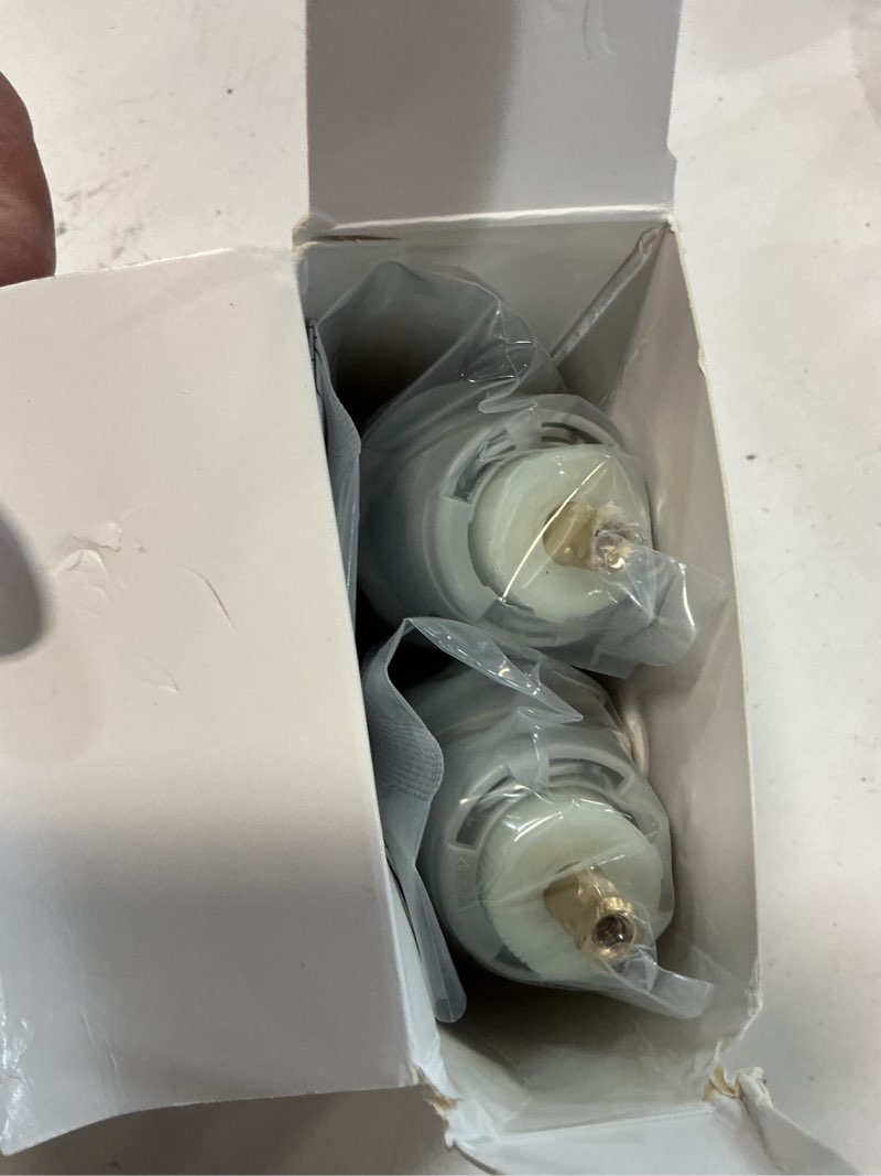 Condition photo showing Good Condition for rp46074 shower cartridge assembly compatible for shower and tub 13/14 series faucet, single-handle valve cartridge repair assembly, replacement monitor cartridge, 2 pcs