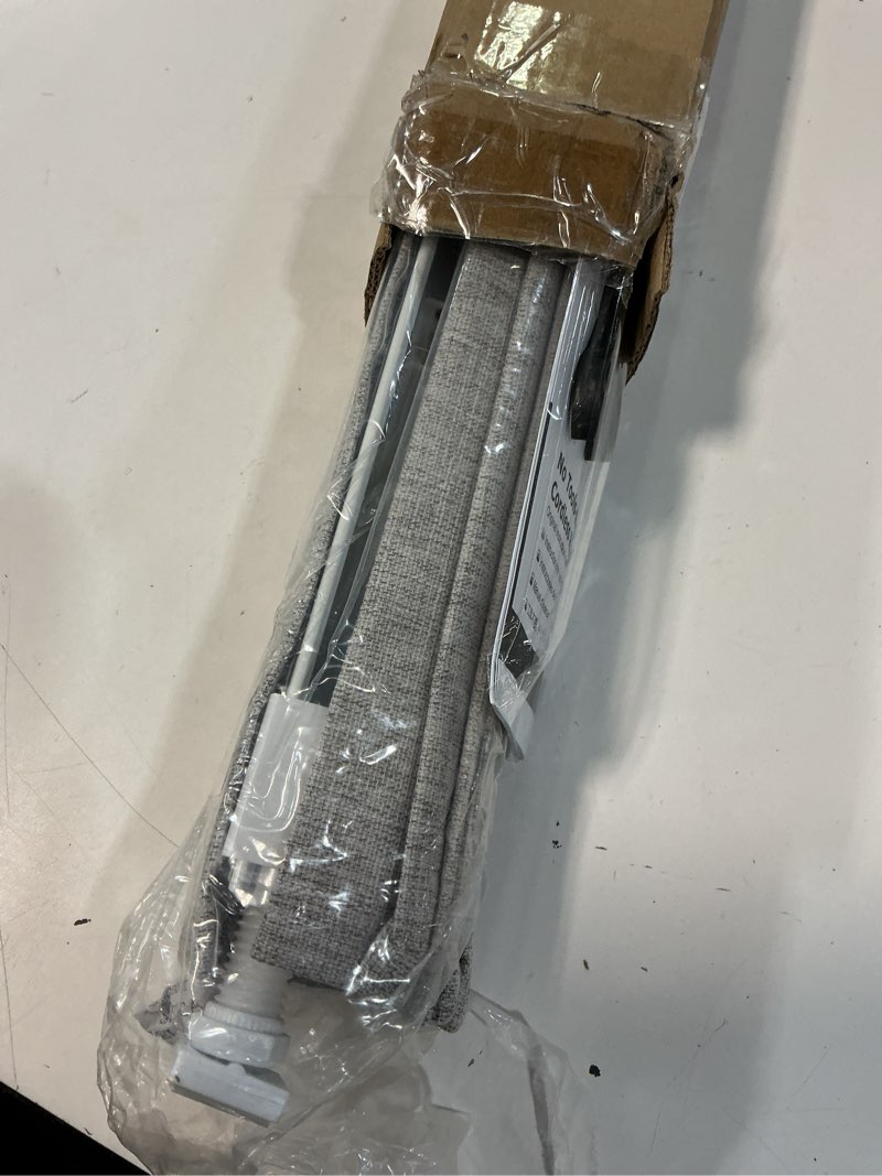 Condition photo showing Good Condition for lazblinds no tools no drill cordless roman shades for windows, blackout thermal insulated uv blocking window blinds, room darkening fabric blinds for indoor windows, 35'' w x 64'' h, grey blackout - grey 35" w x 64" h