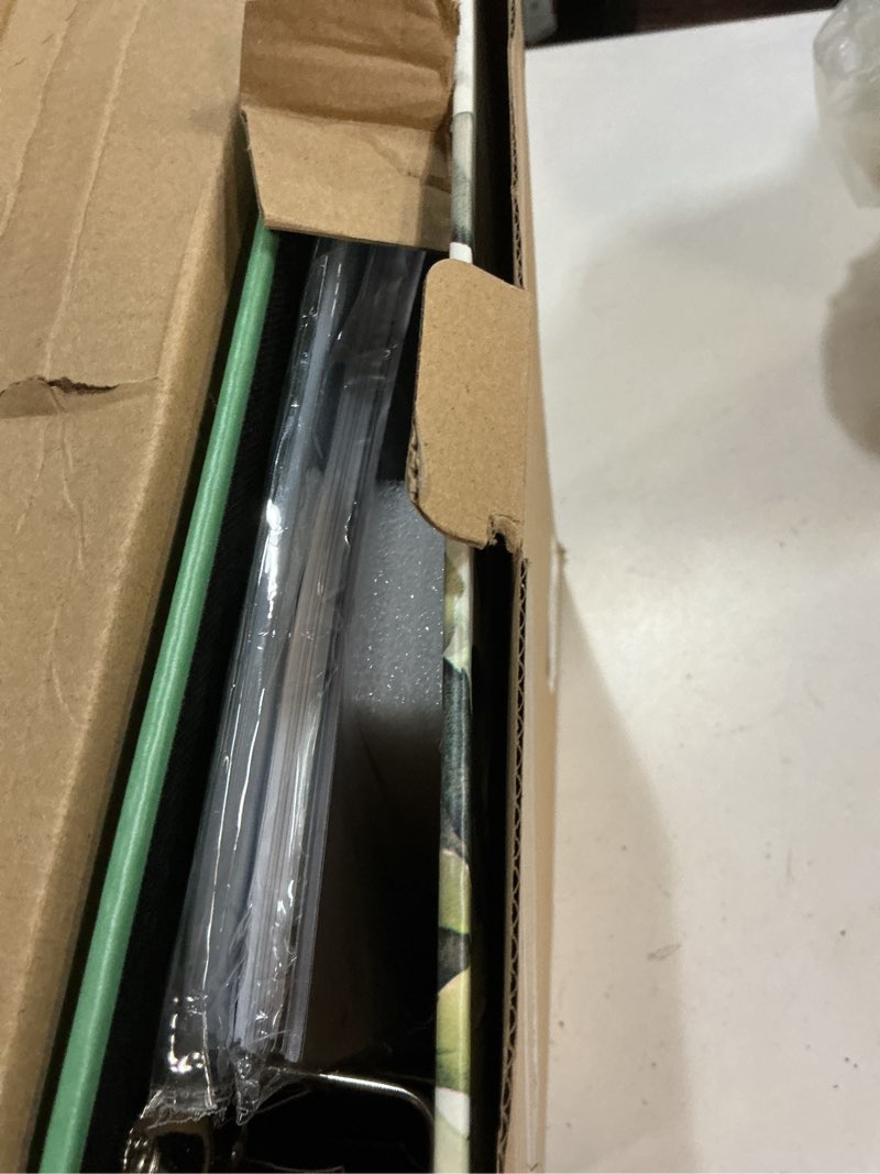 Condition photo showing New/Like New for ampleer life book document organizer folio, end of life planner 3 ring binder for 8.5x11" important papers, aesthetic linen in case if i die file folder (sage)