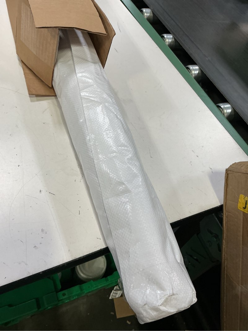 Condition photo showing Good Condition for necaux 52 inch round clear table cover protector, 2mm thick upgraded version, unshrinkable non-slip waterproof oil proof plastic tablecloth protector for wood grain dining room table conference table 52" x 52" clear 2mm