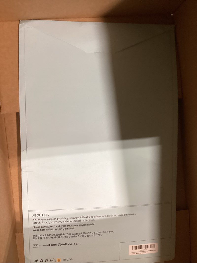 Condition photo showing Good Condition for [2 Pack] 23.6 Inch Computer Privacy Screen for 16:9 Aspect Ratio Widescreen Monitor, Eye Protection Anti Glare Blue Light Computer Monitor Privacy Filter, Removable Anti-Scratch 23.6 Protector Film 2 Pack 23.6 Inch (16:9 Aspect) Black for monitor
