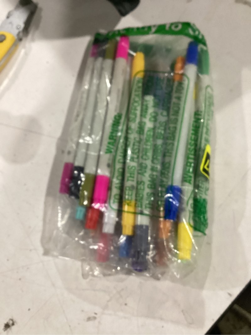 Condition photo showing As Is for artistro 36 acrylic paint markers for rock, fabric, wood, glass, eggs - dual-tip paint pens for coloring books for adults, teens, kids - art & craft supplies - gift idea - easter basket stuffers 36 multicolor