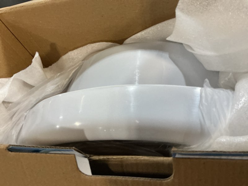 Condition photo showing Good Condition for ionic foot bath detox machine, premium ion foot spa for home use, includes 3 sea salts (original/rose/lavender), basin, 2 ion arrays & accessories, perfect for parents/seniors/partner/self 18.3in-nonfoldable white