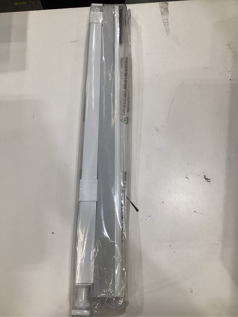Condition photo showing Good Condition for lazblinds cordless cellular shades, no tools no drill blackout honeycomb shades pleated blinds for windows, 26.5'' w x 48'' h, silver white blackout-silver white 26 1/2'' w x 48'' h