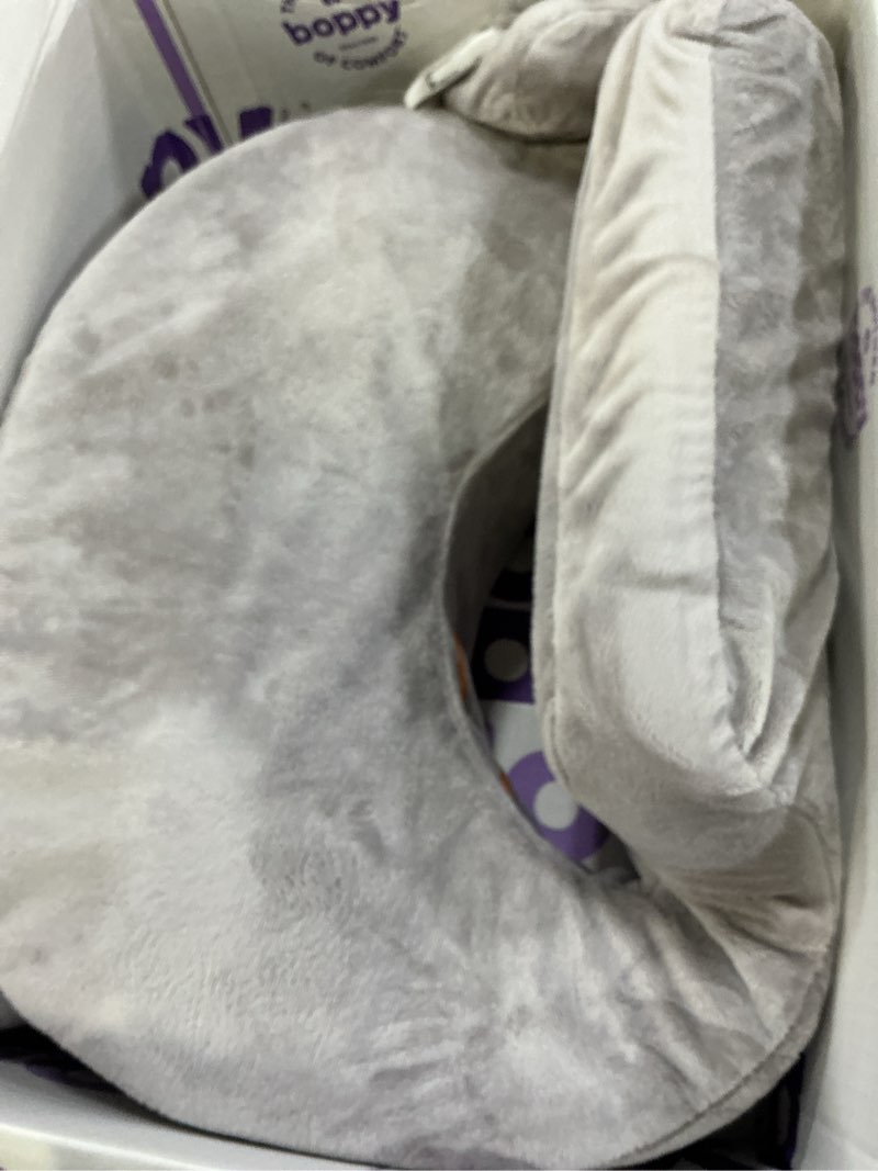 Condition photo showing Good Condition for my brest friend super deluxe nursing pillow - enhanced comfort & ergonomic breastfeeding pillow for ultimate support for mom & baby - adjustable and with handy side pocket, sandstone sand stone super deluxe